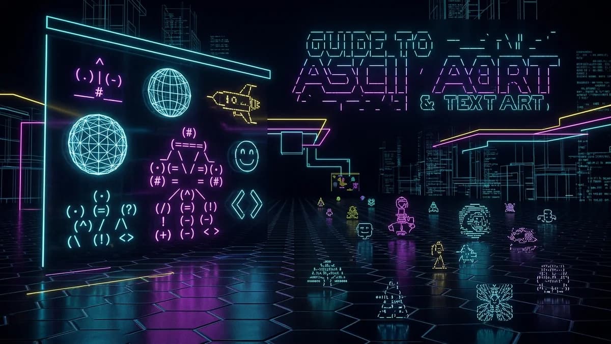 ASCII Art for Instagram Bio & Discord — 150+ Mini Text Art Copy & Paste