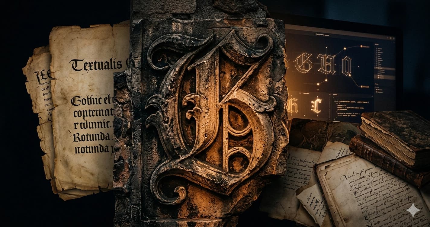 Gothic Fonts — History, Culture, and Why They're Everywhere Online