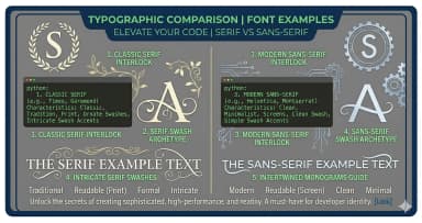 Serif vs. Sans-Serif — History, Psychology, and When to Use Each