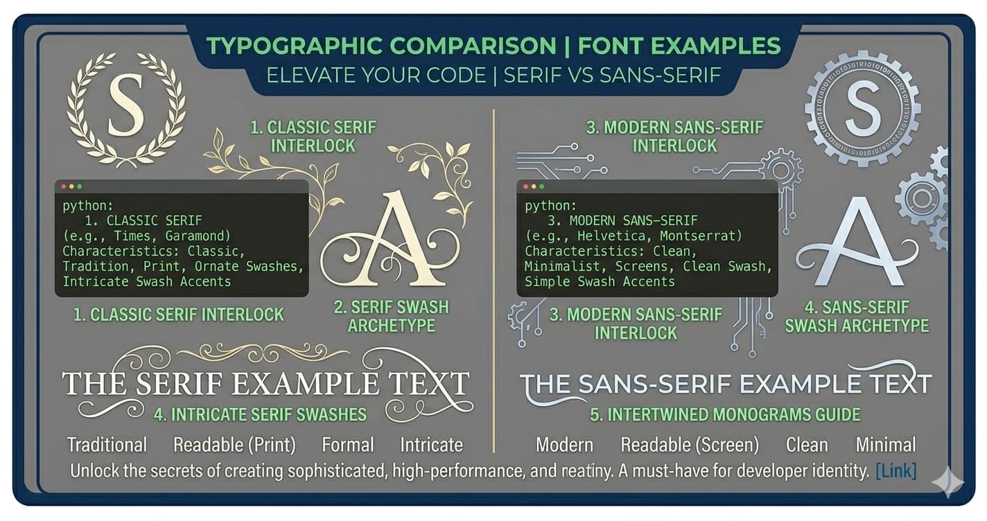 Serif vs. Sans-Serif — History, Psychology, and When to Use Each