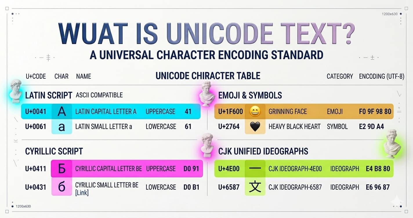What Is Unicode Text? The Complete Guide to How Styled Fonts Work Everywhere