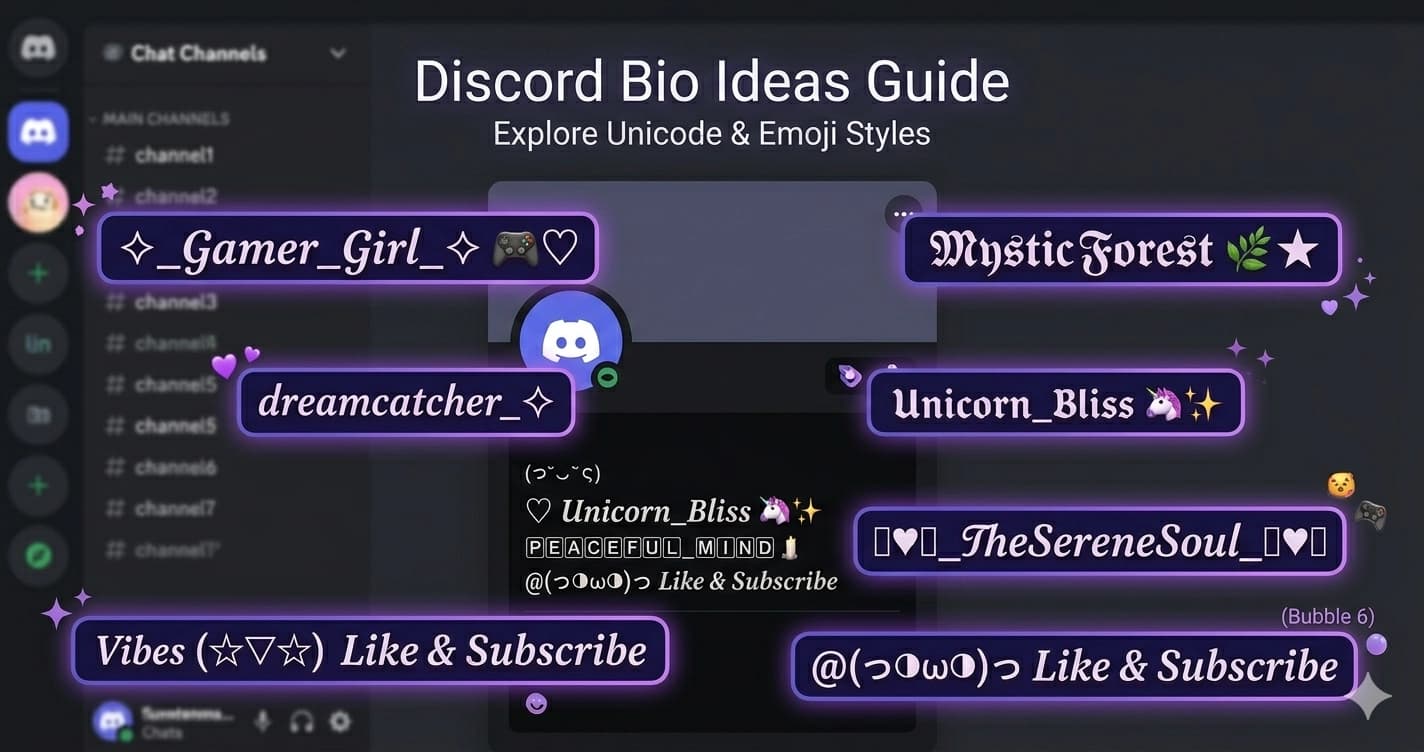 Discord Bio Ideas — Aesthetic, Cool, Funny + How to Style Them