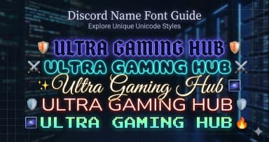 Discord Name Font — How to Get a Styled Font for Your Display Name